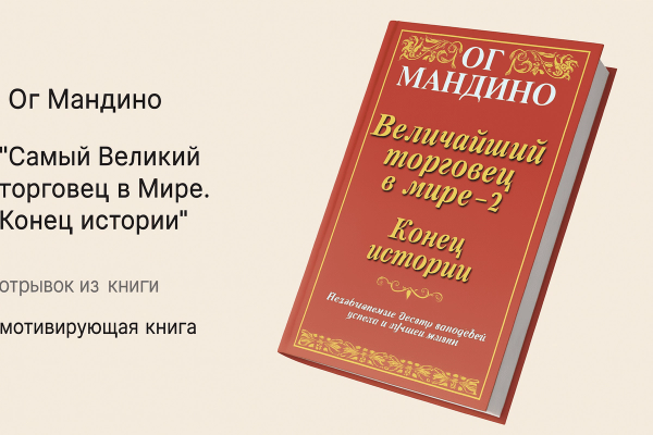 «Самый великий торговец в мире. Часть 2: Окончание истории» 