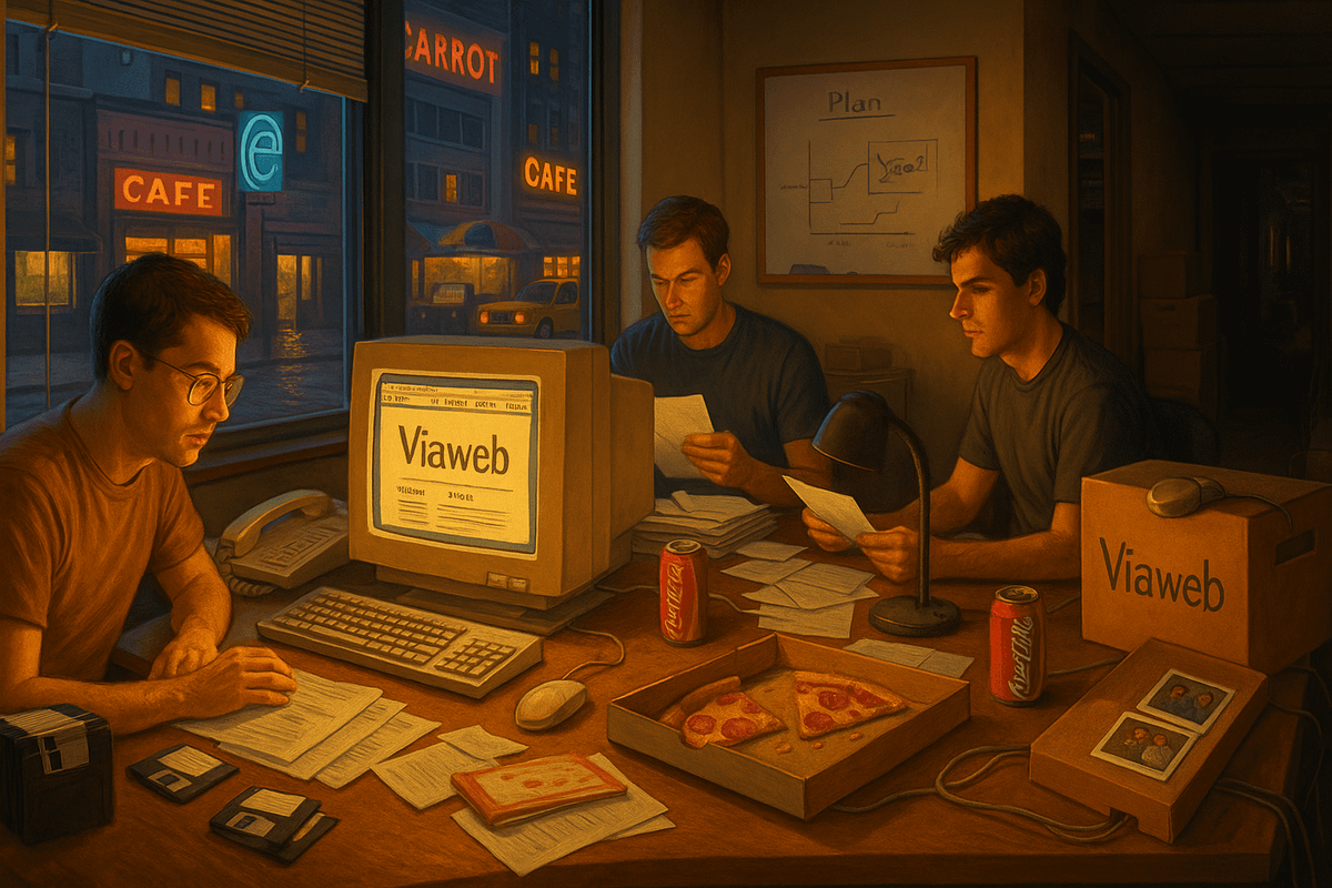 🧩 Разбор полетов: Viaweb июня 1998 года