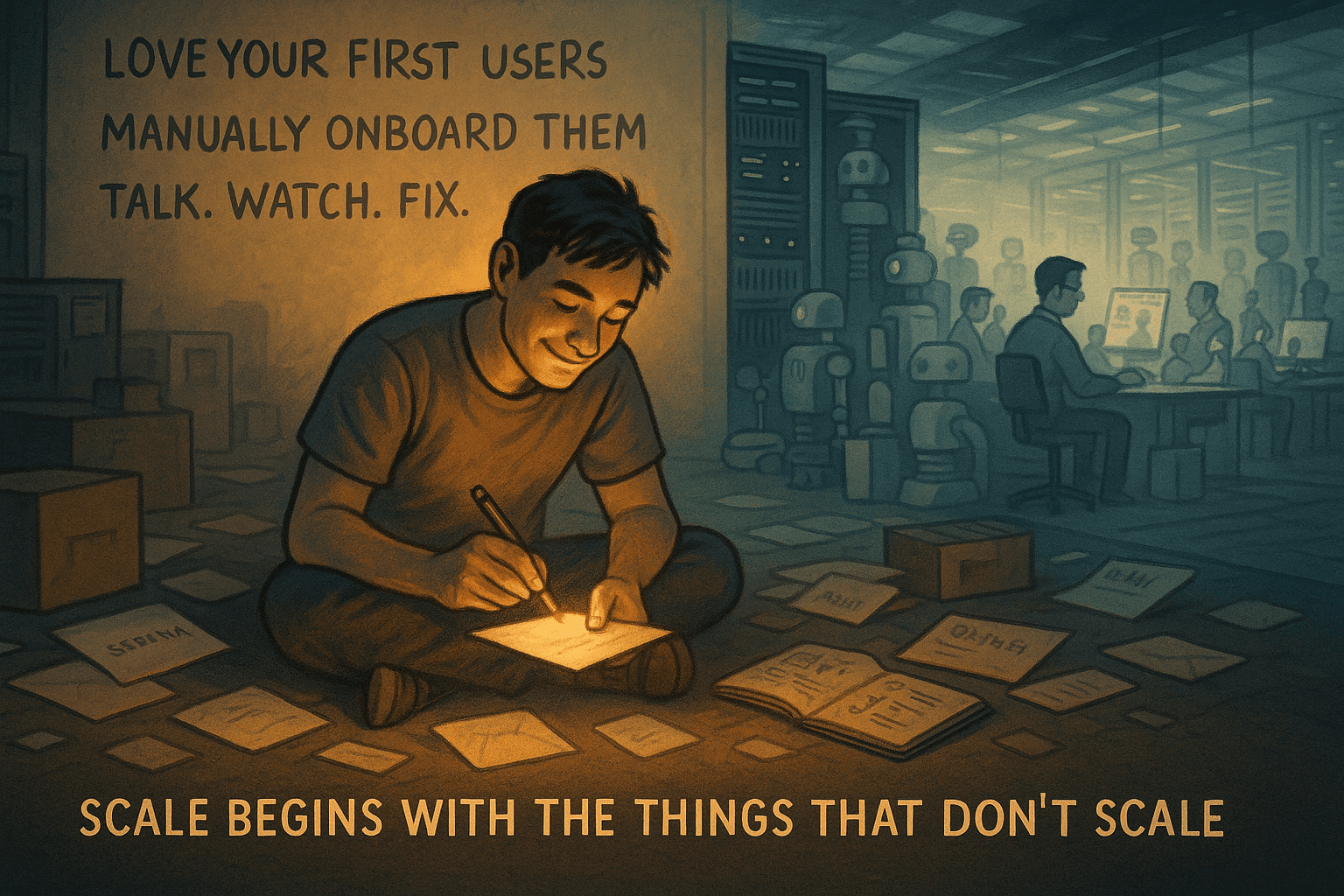 🧩 Создавайте продукты, которые не масштабируются (Do Things that Don&#8217;t Scale)