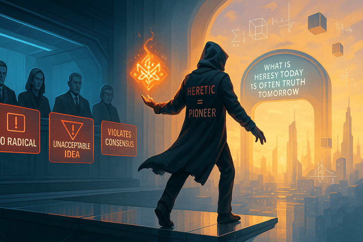 🧩 Новизна и ересь (Novelty and Heresy)