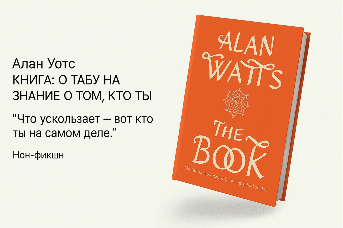 «О табу на знание о том, кто ты» — Алан Уоттс
