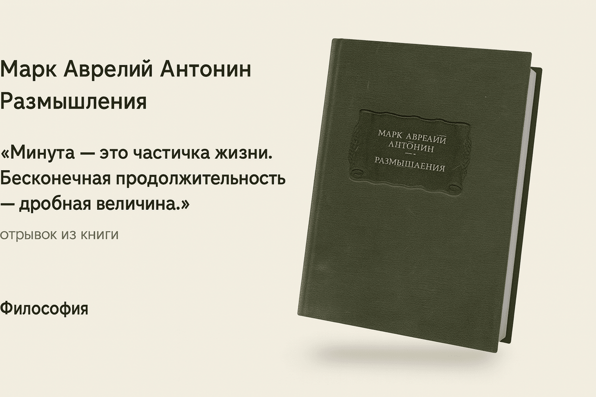 «Размышления» — Марк Аврелий