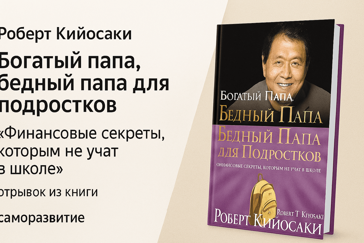 «Богатый папа, бедный папа для подростков»