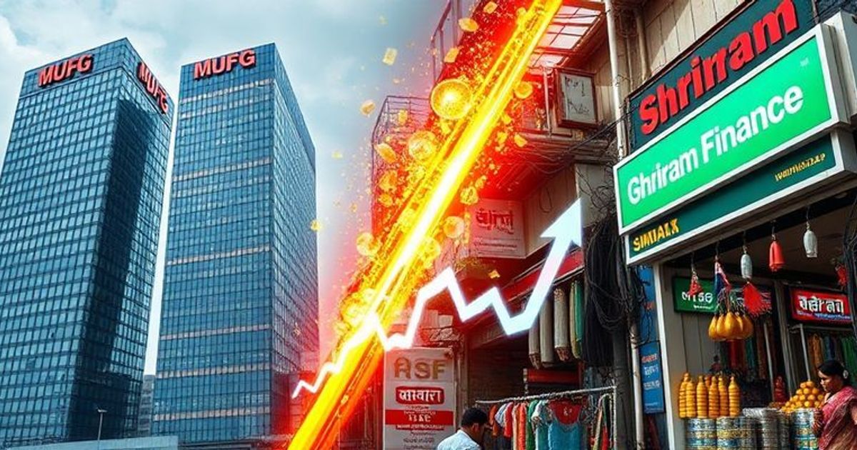 MUFG's $4B Bet on India: Japan's Banking Giant Targets Shriram Finance Stake