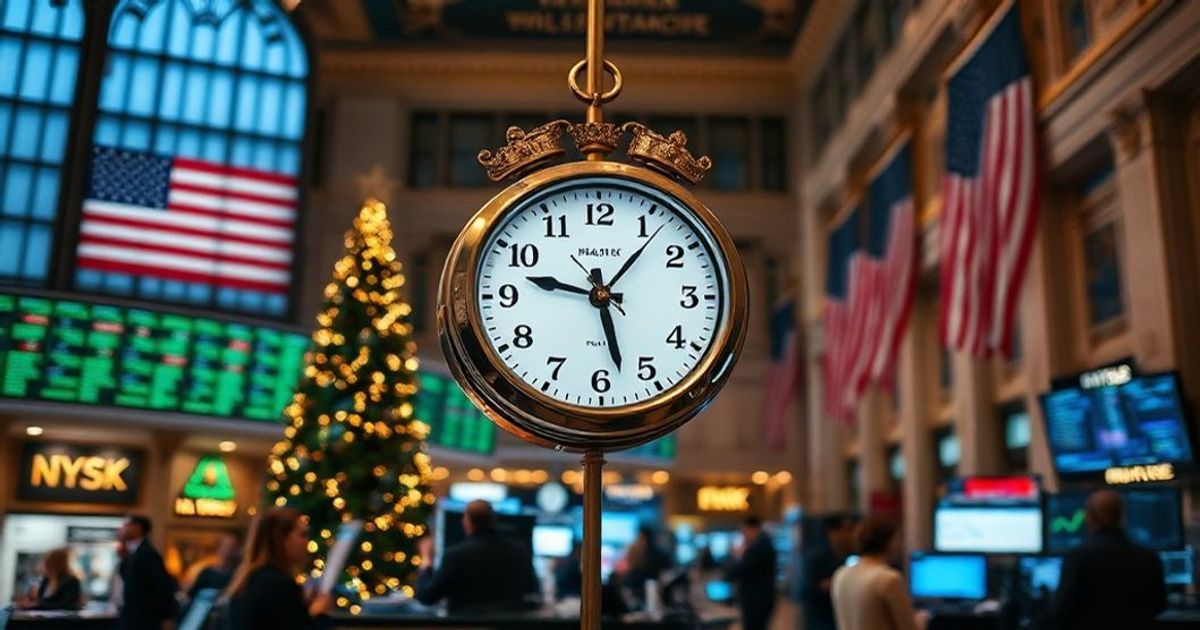 Christmas Eve Market Hours 2024: Early Close & Bank Schedules