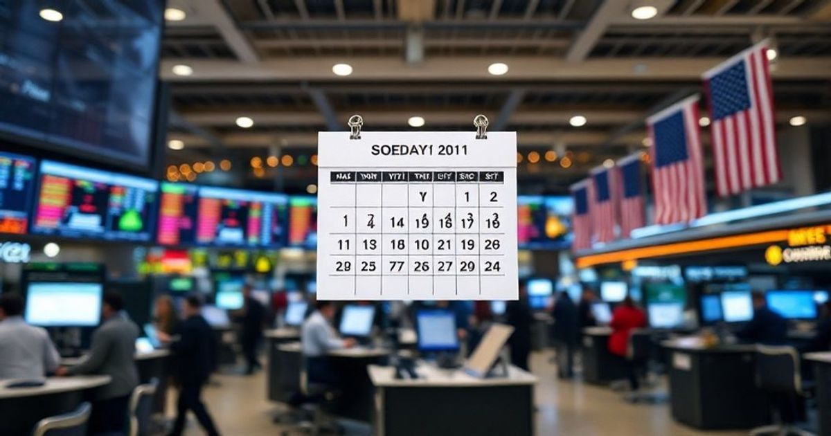 Stock Market Holiday Schedule: Christmas and New Year's Trading Hours Explained
