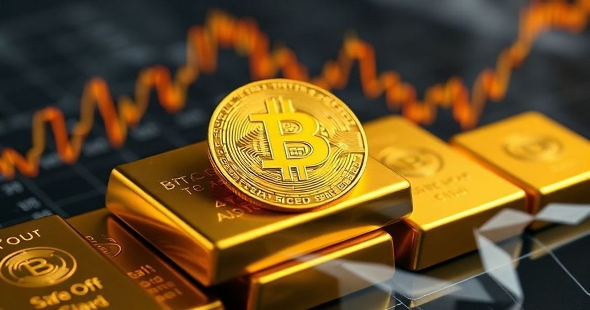 Flight to Safety: Gold Shines as Bitcoin Stumbles Amid Risk-Off Sentiment