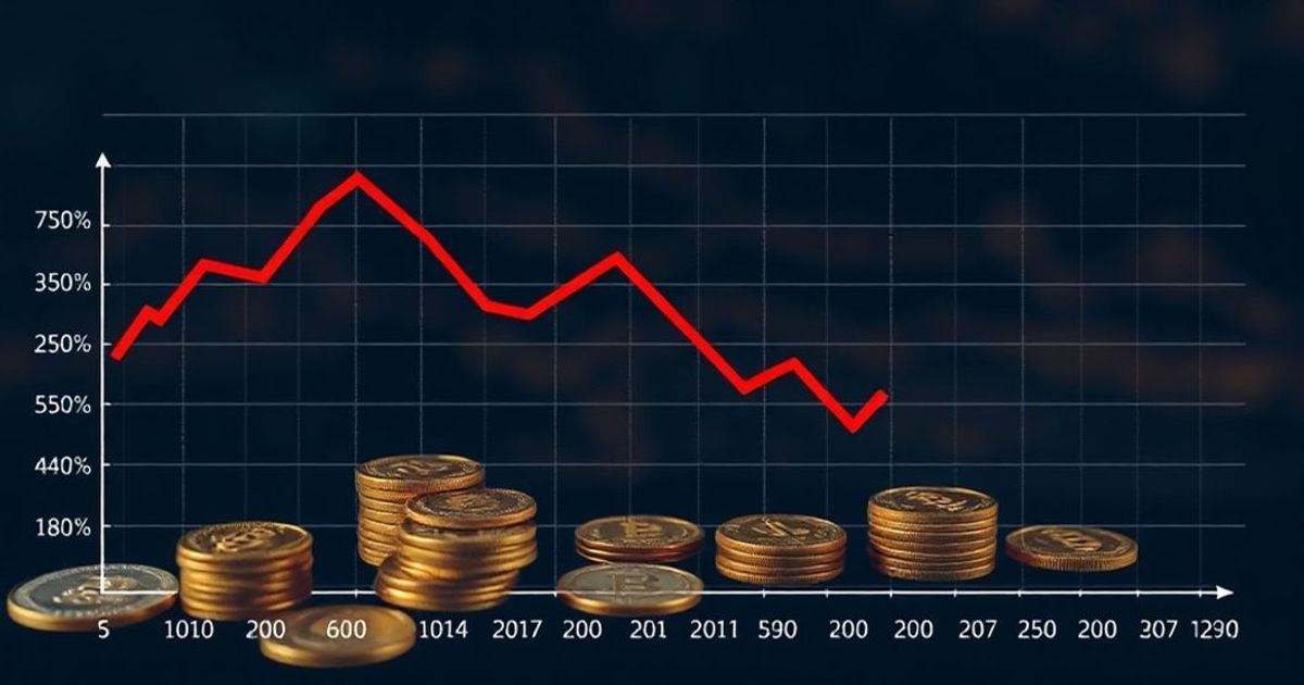 Crypto Market Retreats Amid Risk Aversion Despite Record Stock Rally