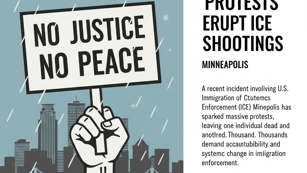 Protests Erupt Over ICE Shootings in Minneapolis