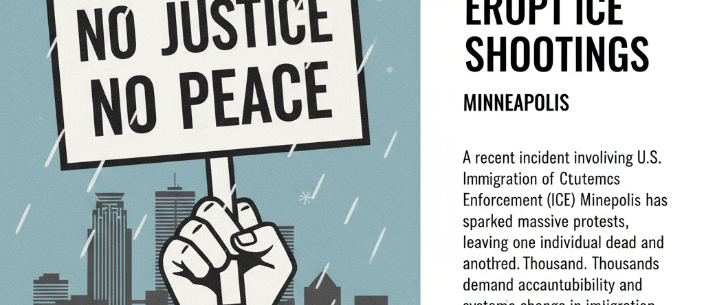 Protests Erupt Over ICE Shootings in Minneapolis