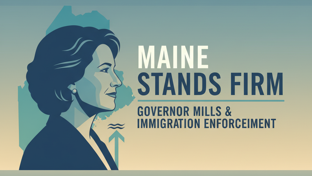 Maine Governor Janet Mills Stands Firm Against ICE Enforcement Tactics