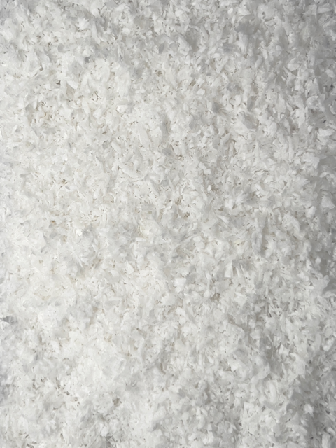 Sulfite-free low fat desiccated coconut fine cut for baking and confectionery, bulk wholesale from Indonesia coconut supplier