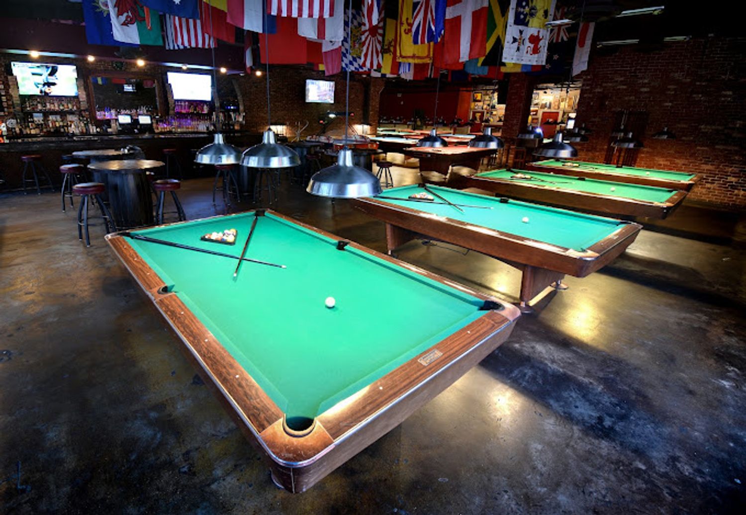 Tarantula Billiards Bar & Grill Pool Table