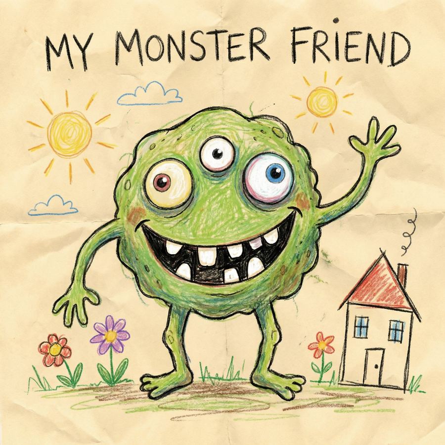 Monsters Ink — the child's drawing