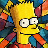 Bart Simpson Option J