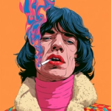 Mick Jagger Option I