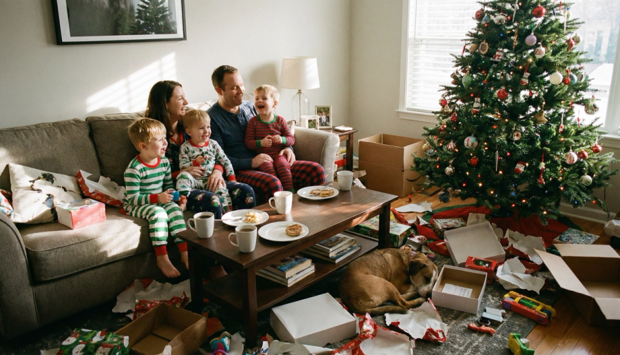 Christmas with Buster — Digital Still