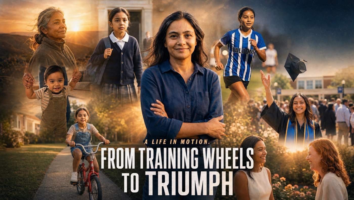 From Training Wheels To Triumph — Digital Still (Landscape)