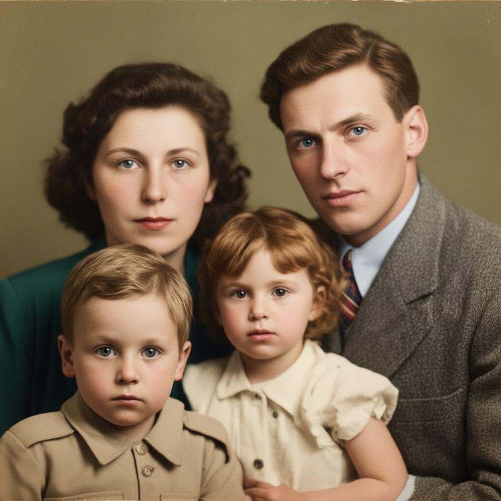 Example 1 — Repaired and Colourised