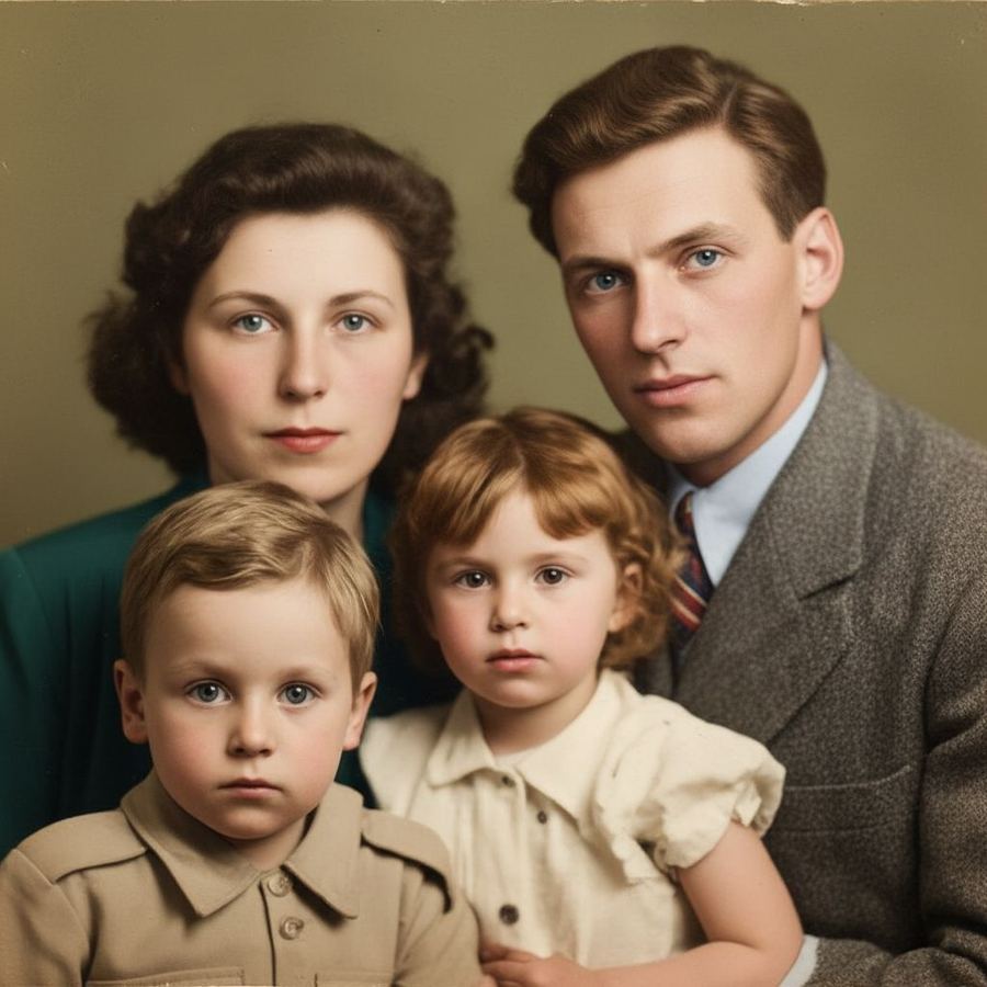 Example 1 — Repaired and Colourised