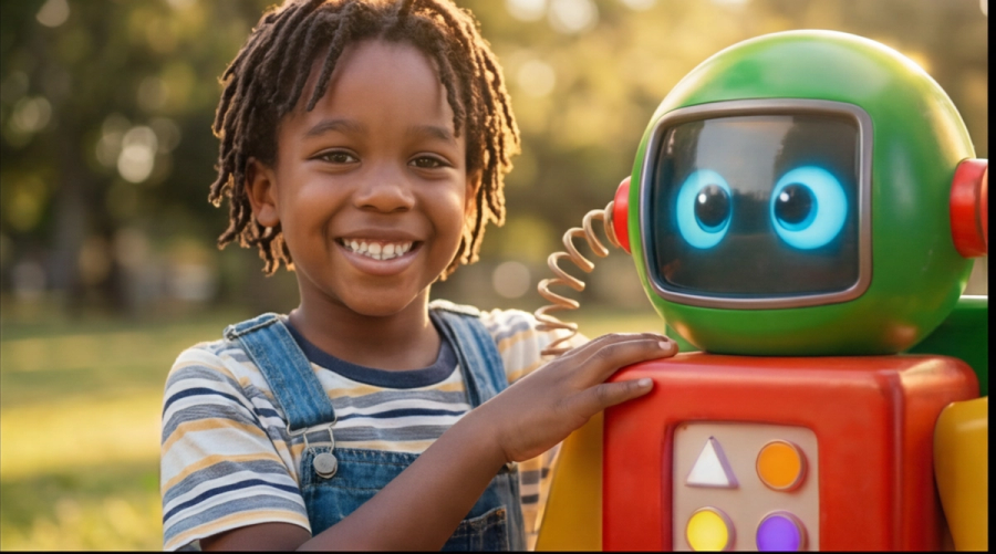 Leo And The Robot — finished creation