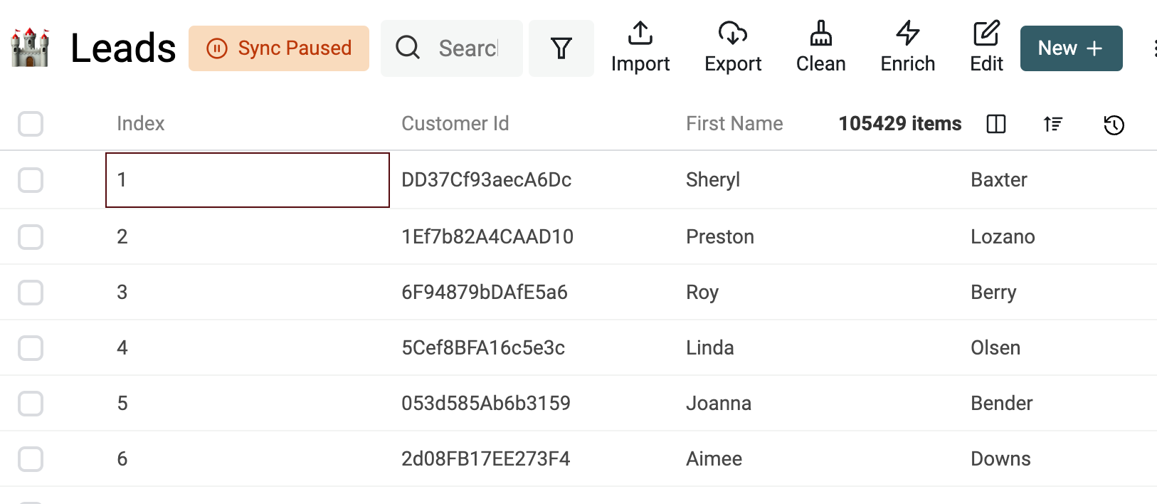 Datablist - Your Organization Database