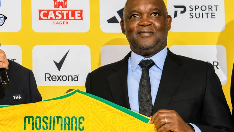 Pitso Mosimane at Appointment Event Pitso Mosimane at Appointment Event