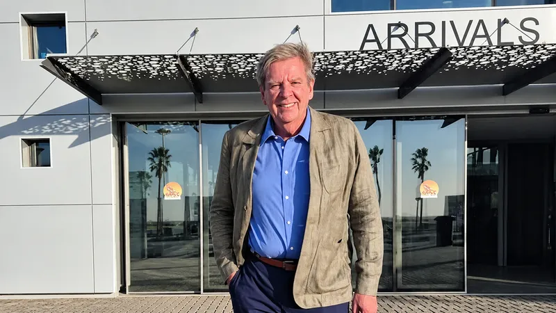 Johann Rupert at an Airport Johann Rupert at an Airport