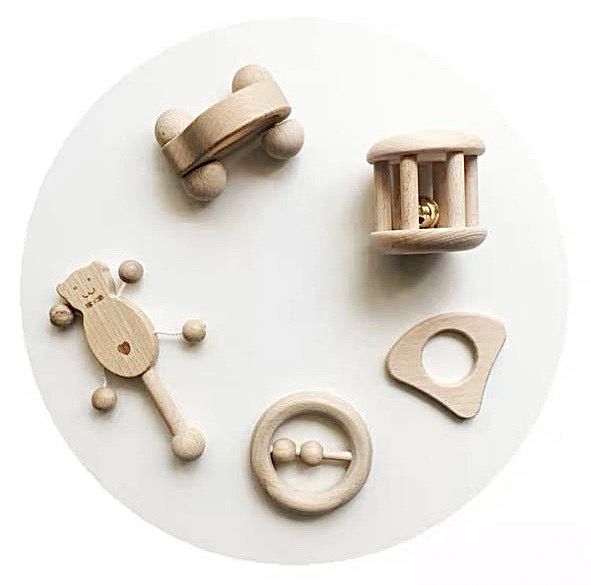wooden chewing toy