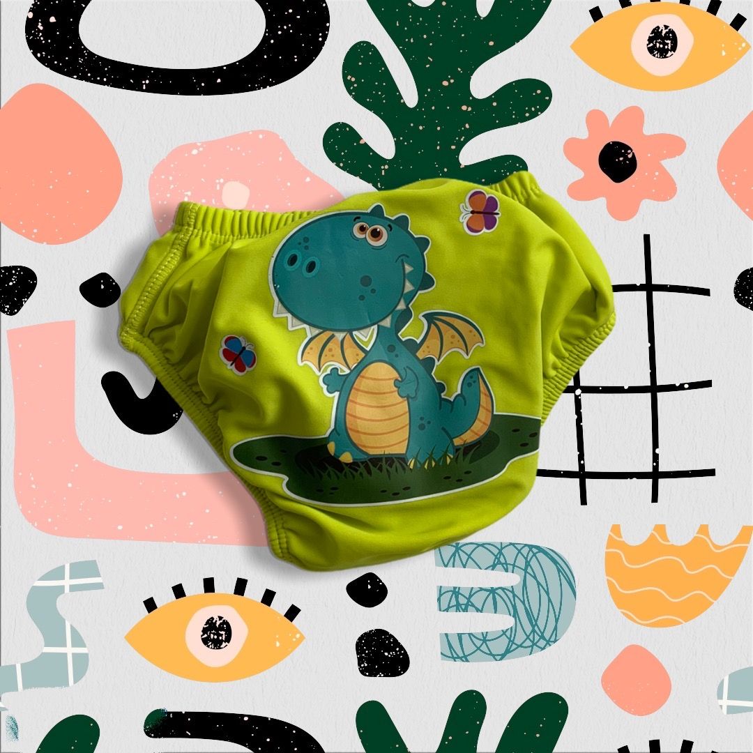 Dinosaur swim nappy