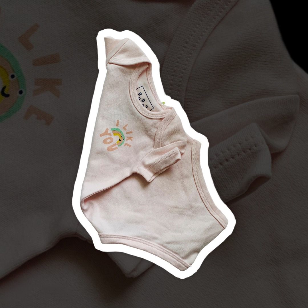 Rainbow Organic Cotton Bodysuit