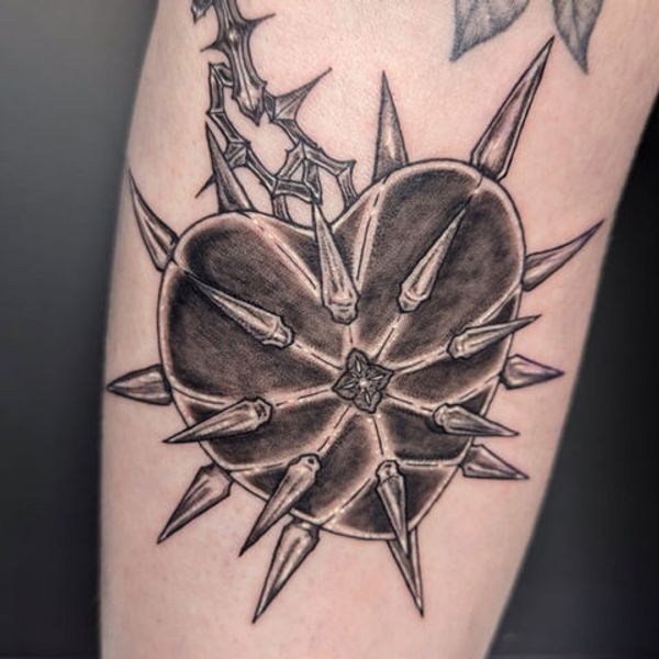 Heart, Spikes, Chain