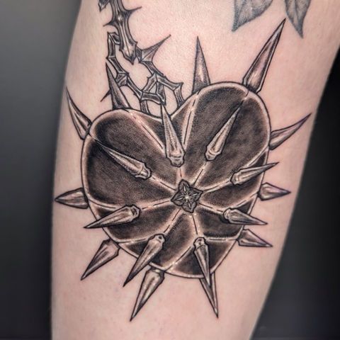 Heart, Spikes, Chain