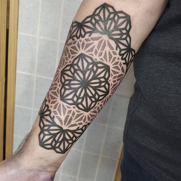 Abstract geometric pattern