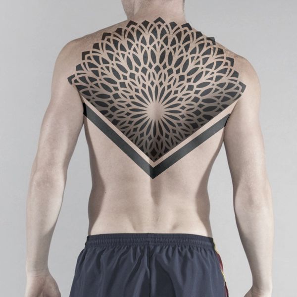Mandala pattern, Geometric design