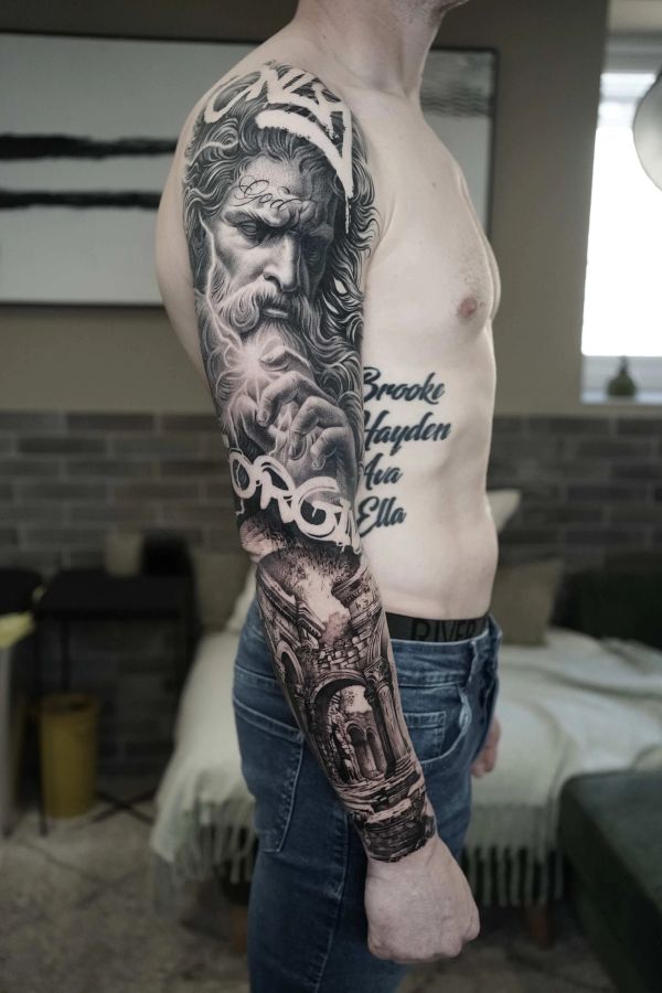 Architectural ruins,Hand,Names