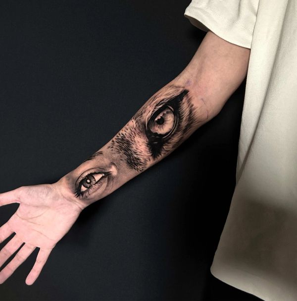 Human eye, Wolf eye