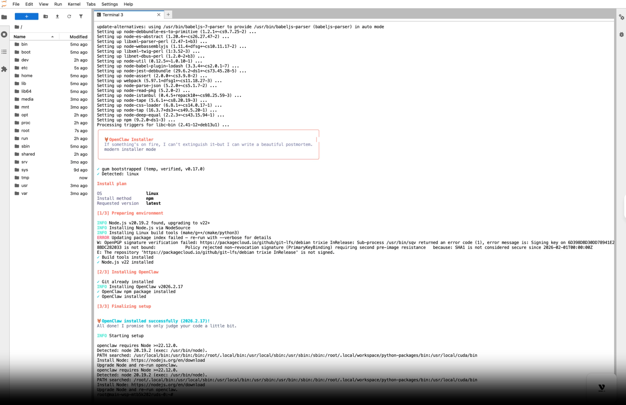 Download OpenClaw on VESSL Cloud