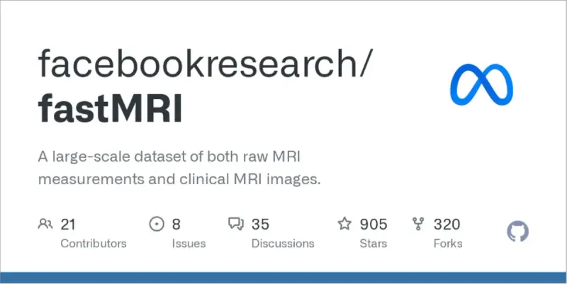 2019년, Facebook AI Research(FAIR)와 NYU Langone Health가 개최한 1회 fastMRI 챌린지 이미지