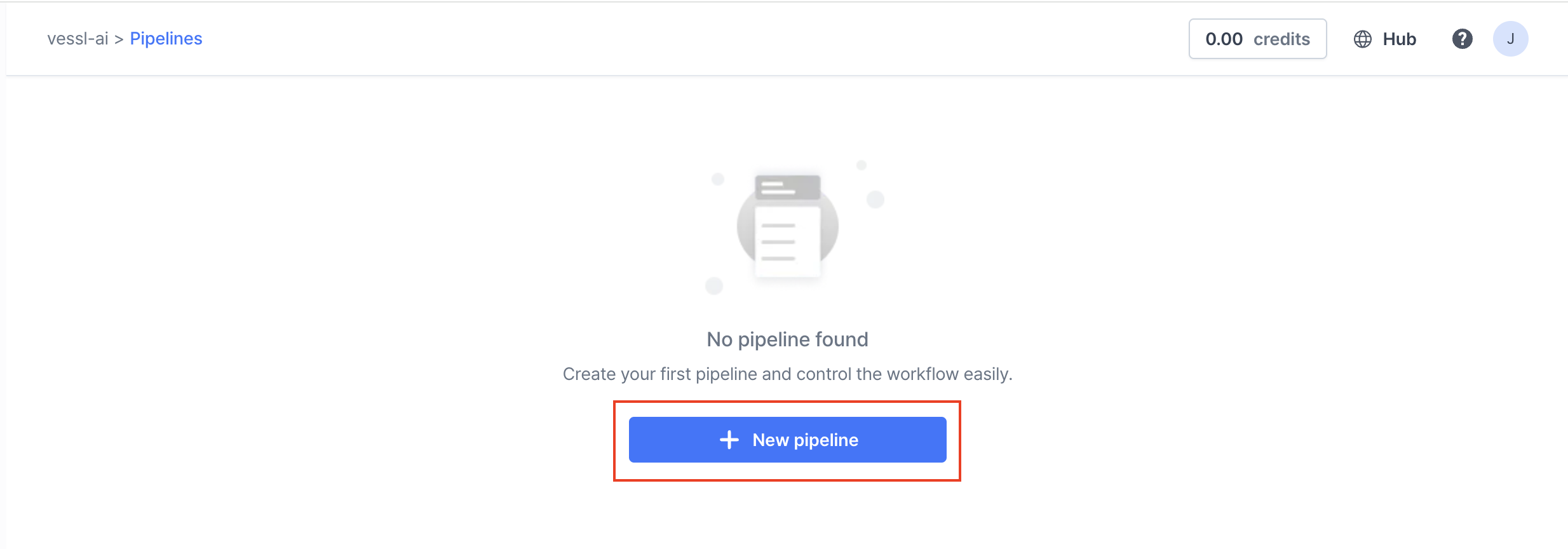 Create a new pipeline