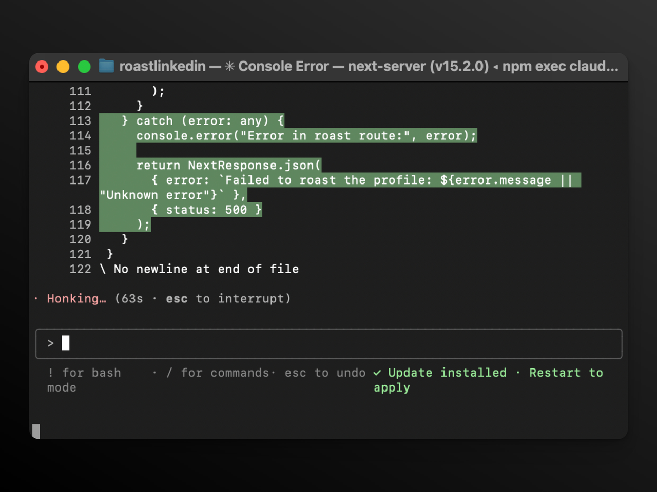 Eski Kodu Refactor Etme