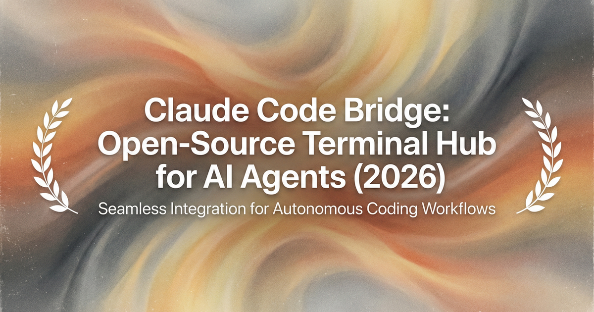 Claude Code Bridge: Open-Source Terminal Hub for AI Agents (2026 ...