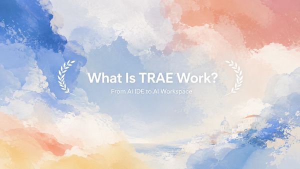 TRAE Work: From AI IDE to Workspace