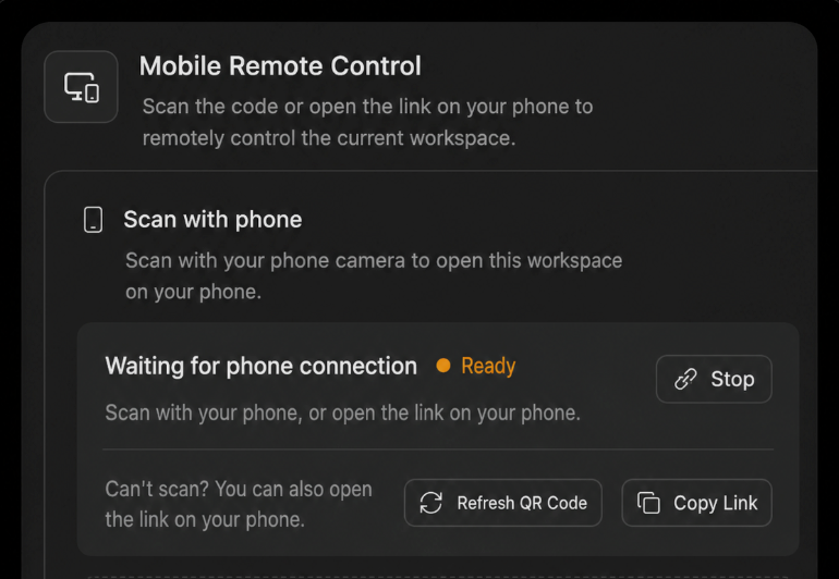 Steer supported tasks away from the desktop