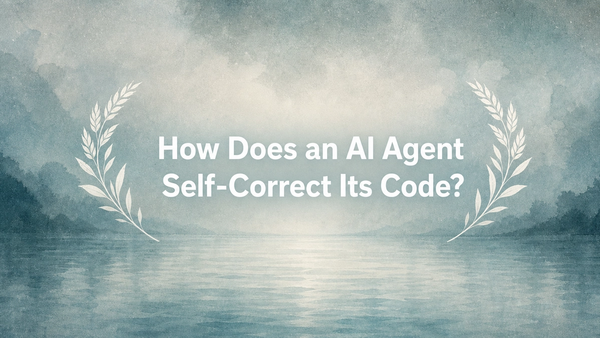 How Does an AI Agent Self-Correct Its Code?