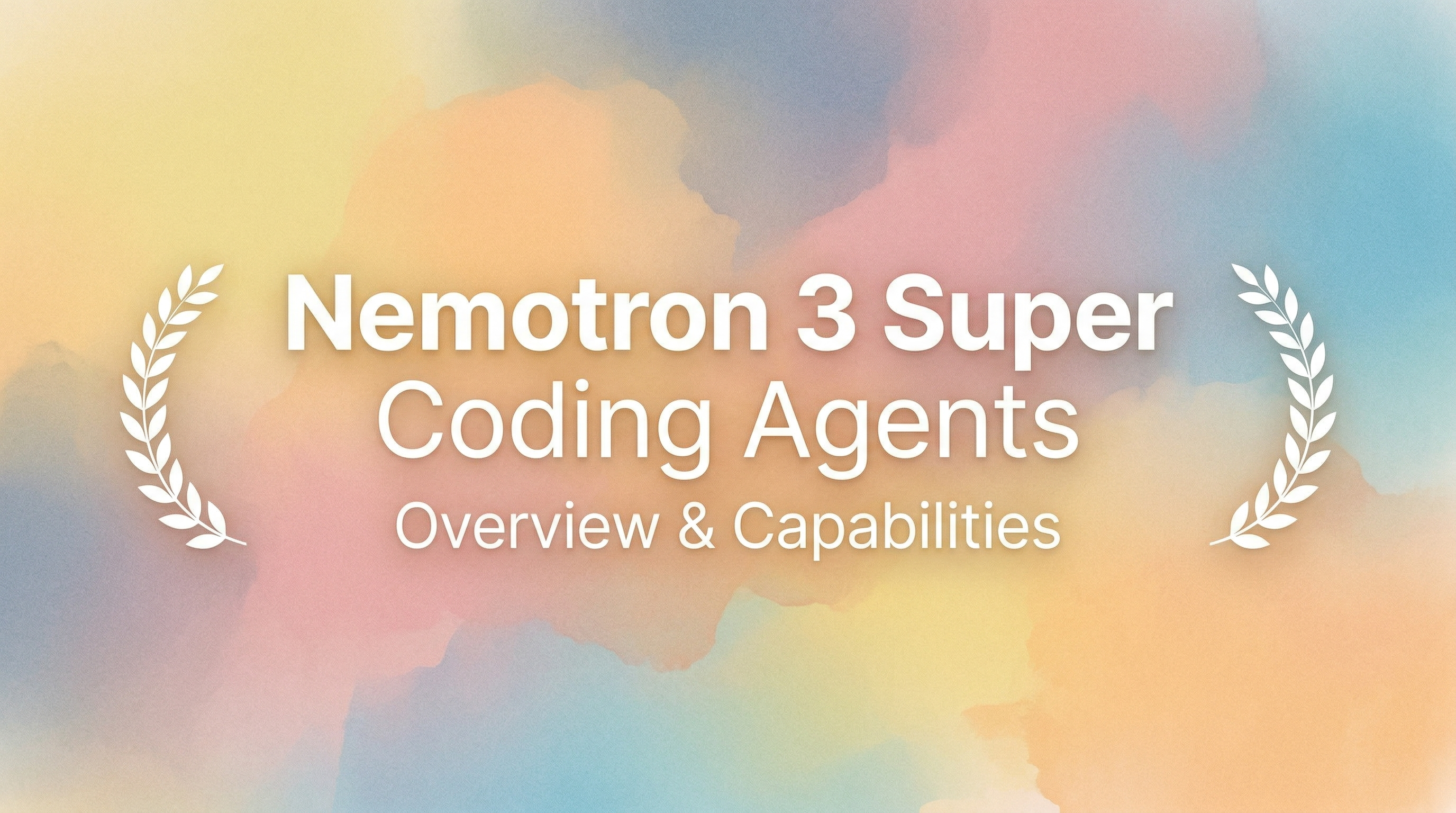 Nemotron 3 Super: Coding Agents