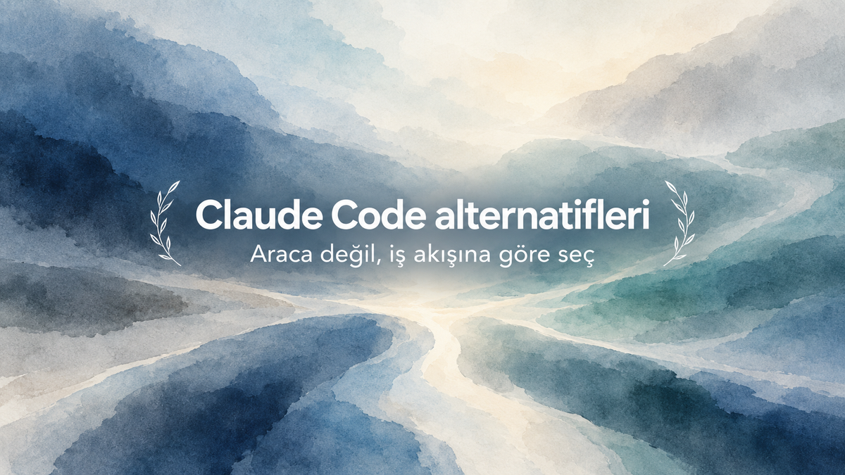 Claude Code Alternatifleri: İş Akışına Göre Seç