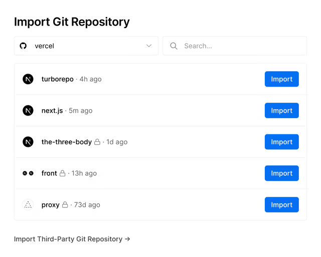 Git deploy = continuous, preview branches, team