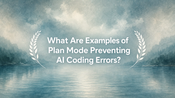 What Are Examples of Plan Mode Preventing AI Coding Errors?
