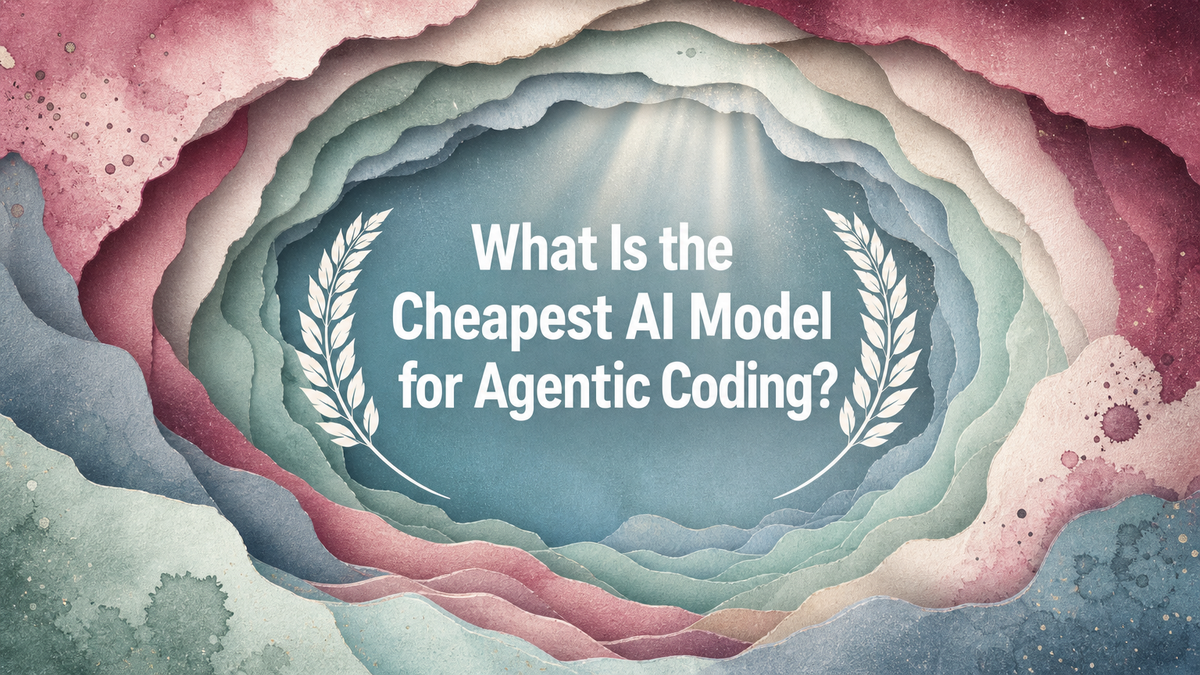 What Is the Cheapest AI Model for Agentic Coding?
